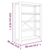 Stella Homewares 4-Tier Bookcase 80x30x110 cm Solid Wood Acacia