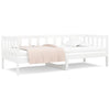 Stella Homewares Day Bed without Mattress White 90x190 cm Solid Wood Pine