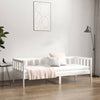 Stella Homewares Day Bed without Mattress White 90x190 cm Solid Wood Pine