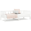 Stella Homewares Day Bed without Mattress White 90x190 cm Solid Wood Pine