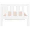 Stella Homewares Day Bed without Mattress White 90x190 cm Solid Wood Pine