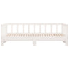 Stella Homewares Pull-out Day Bed without Mattress White 2x(90x190) cm
