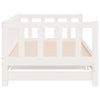 Stella Homewares Pull-out Day Bed without Mattress White 2x(90x190) cm