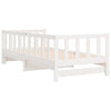 Stella Homewares Pull-out Day Bed without Mattress White 2x(90x190) cm