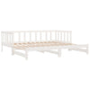 Stella Homewares Pull-out Day Bed without Mattress White 2x(90x190) cm