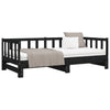 Stella Homewares Pull-out Day Bed without Mattress Black 2x(90x190) cm