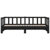 Stella Homewares Pull-out Day Bed without Mattress Black 2x(90x190) cm