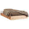 Stella Homewares Bed Frame without Mattress 90x190 cm Solid Wood
