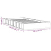 Stella Homewares Bed Frame without Mattress 90x190 cm Solid Wood