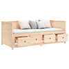 Stella Homewares Day Bed without Mattress 80x200 cm Solid Wood Pine