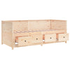 Stella Homewares Day Bed without Mattress 80x200 cm Solid Wood Pine