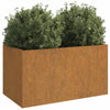 Stella Homewares Planter 62x40x39 cm Corten Steel