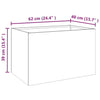Stella Homewares Planter 62x40x39 cm Corten Steel