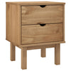 Stella Homewares Bedside Cabinet OTTA 45x39x57 cm Solid Wood Pine