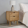 Stella Homewares Bedside Cabinet OTTA 45x39x57 cm Solid Wood Pine