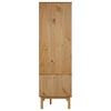 Stella Homewares Wardrobe OTTA 76.5x53x172 cm Solid Wood Pine
