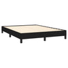 Stella Homewares Bed Frame without Mattress Black 137x187 cm Double Fabric