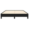 Stella Homewares Bed Frame without Mattress Black 137x187 cm Double Fabric