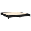 Stella Homewares Bed Frame without Mattress Black 152x203 cm Queen Fabric