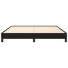 Stella Homewares Bed Frame without Mattress Black 152x203 cm Queen Fabric