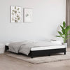 Stella Homewares Bed Frame without Mattress Black 152x203 cm Queen Fabric