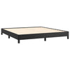 Stella Homewares Bed Frame without Mattress Black 152x203 cm Queen Faux Leather