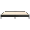 Stella Homewares Bed Frame without Mattress Black 152x203 cm Queen Faux Leather