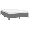 Stella Homewares Bed Frame without Mattress Dark Grey 137x187 cm Double Fabric