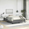 Stella Homewares Bed Frame without Mattress Dark Grey 137x187 cm Double Fabric