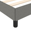 Stella Homewares Bed Frame without Mattress Dark Grey King Single Fabric