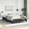 Stella Homewares Bed Frame without Mattress Black 152x203 cm Queen Faux Leather