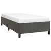 Stella Homewares Bed Frame without Mattress Dark Grey King Single Velvet