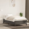 Stella Homewares Bed Frame without Mattress Dark Grey King Single Velvet