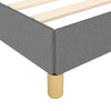 Stella Homewares Bed Frame without Mattress Dark Grey Queen Fabric