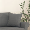 Stella Homewares Throw Pillows 2 pcs Dark Grey 40x40 cm Fabric