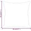Stella Homewares Throw Pillows 2 pcs Dark Grey 40x40 cm Fabric