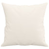 Stella Homewares Throw Pillows 2 pcs Cream 40x40 cm Faux Leather