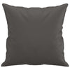 Stella Homewares Throw Pillows 2 pcs Grey 40x40 cm Faux Leather