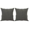 Stella Homewares Throw Pillows 2 pcs Dark Grey 40x40 cm Velvet