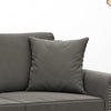 Stella Homewares Throw Pillows 2 pcs Dark Grey 40x40 cm Velvet
