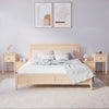Stella Homewares Bedside Cabinets 2 pcs 79.5x38x65.5 cm Solid Wood Pine