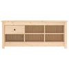 Stella Homewares Shoe Cabinet 110x38x45.5 cm Solid Wood Pine