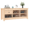 Stella Homewares Shoe Cabinet 110x38x45.5 cm Solid Wood Pine