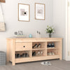 Stella Homewares Shoe Cabinet 110x38x45.5 cm Solid Wood Pine