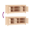 Stella Homewares Shoe Cabinet 110x38x45.5 cm Solid Wood Pine