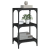 Stella Homewares Book Cabinet Black 40x33x70.5 cm Engineered Wood and Steel