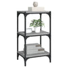 Stella Homewares Book Cabinet Grey Sonoma 40x33x70.5 cm Engineered Wood and Steel