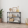 Stella Homewares Book Cabinet Grey Sonoma 80x33x70.5 cm Engineered Wood and Steel