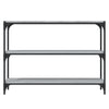 Stella Homewares Book Cabinet Grey Sonoma 100x33x70.5cm Engineered Wood and Steel
