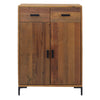 Stella Homewares Shoe Rack 75x40x110 cm Solid Pinewood